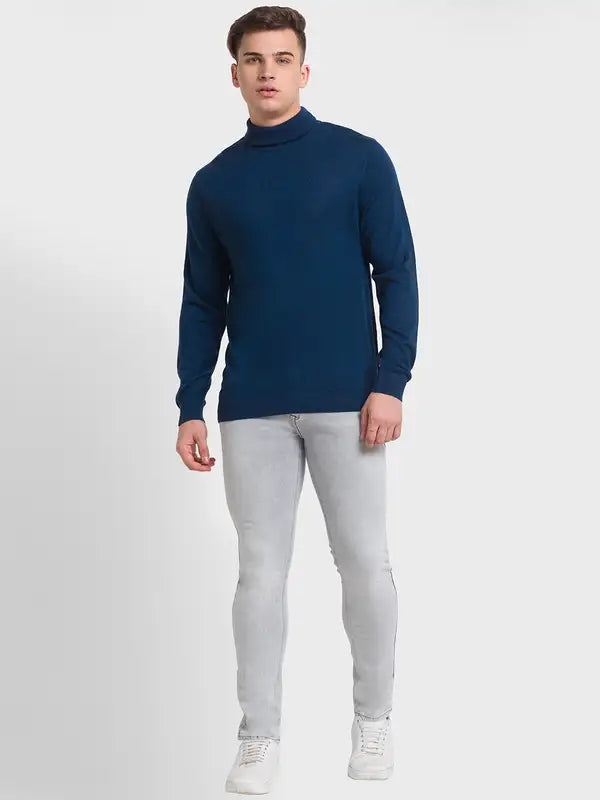 Men Tailored Fit Brown Winter Wear