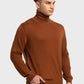 Men Tailored Fit Violet Sweater