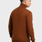 Men Tailored Fit Violet Sweater