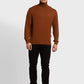 Men Tailored Fit Violet Sweater