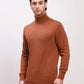 Colorplus Men Grey Solid Tailored Fit Wool Blend Full Sleeve V Neck Sweaters