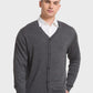 Men Tailored Fit Black Sweater