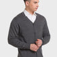 Men Tailored Fit Black Sweater
