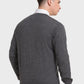 Men Tailored Fit Black Sweater