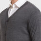 Men Tailored Fit Black Sweater