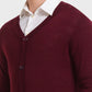 Men Tailored Fit Red Sweater