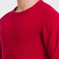 Men Tailored Fit Blue Sweater