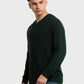 Men Tailored Fit Black Sweater