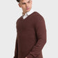 Men Tailored Fit Red Winter Wear