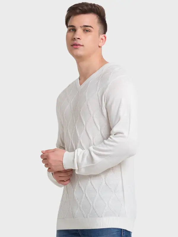 Men Tailored Fit Blue Winter Wear