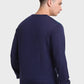 Men Tailored Fit Orange Sweater