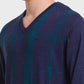 Men Tailored Fit Orange Sweater