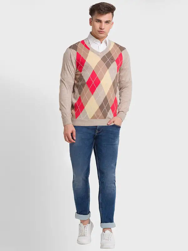 Men Tailored Fit Blue Winter Wear