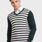 Park Avenue Men Red Slim Fit Self Design Cotton Full Sleeves Semi Cut Away Collar Shirt