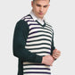 Park Avenue Men Red Slim Fit Self Design Cotton Full Sleeves Semi Cut Away Collar Shirt