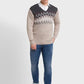 Men Tailored Fit Grey Winter Wear