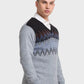 Men Classic Fit Navy Winter Wear