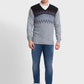 Men Classic Fit Navy Winter Wear