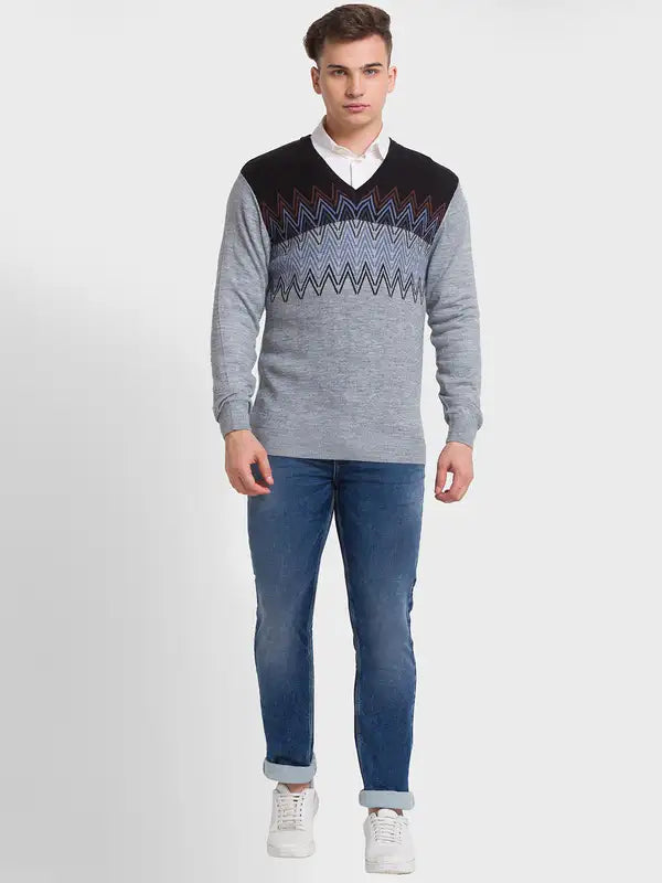 Men Classic Fit Navy Winter Wear