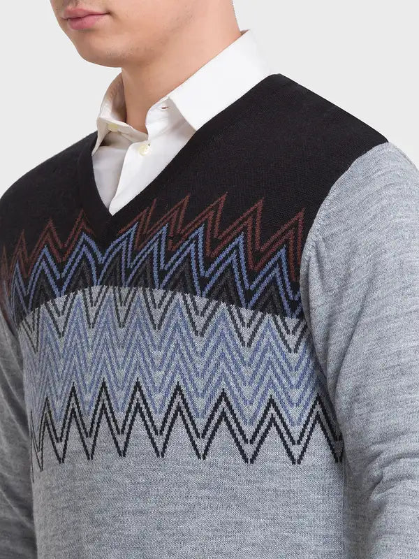 Men Classic Fit Navy Winter Wear