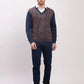 Park Avenue Men Blue Print Slim Fit Cotton Blend T-Shirt