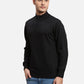 Colorplus Men Blue Solid Regular Fit Silk Blend Full Sleeve V Neck Sweaters