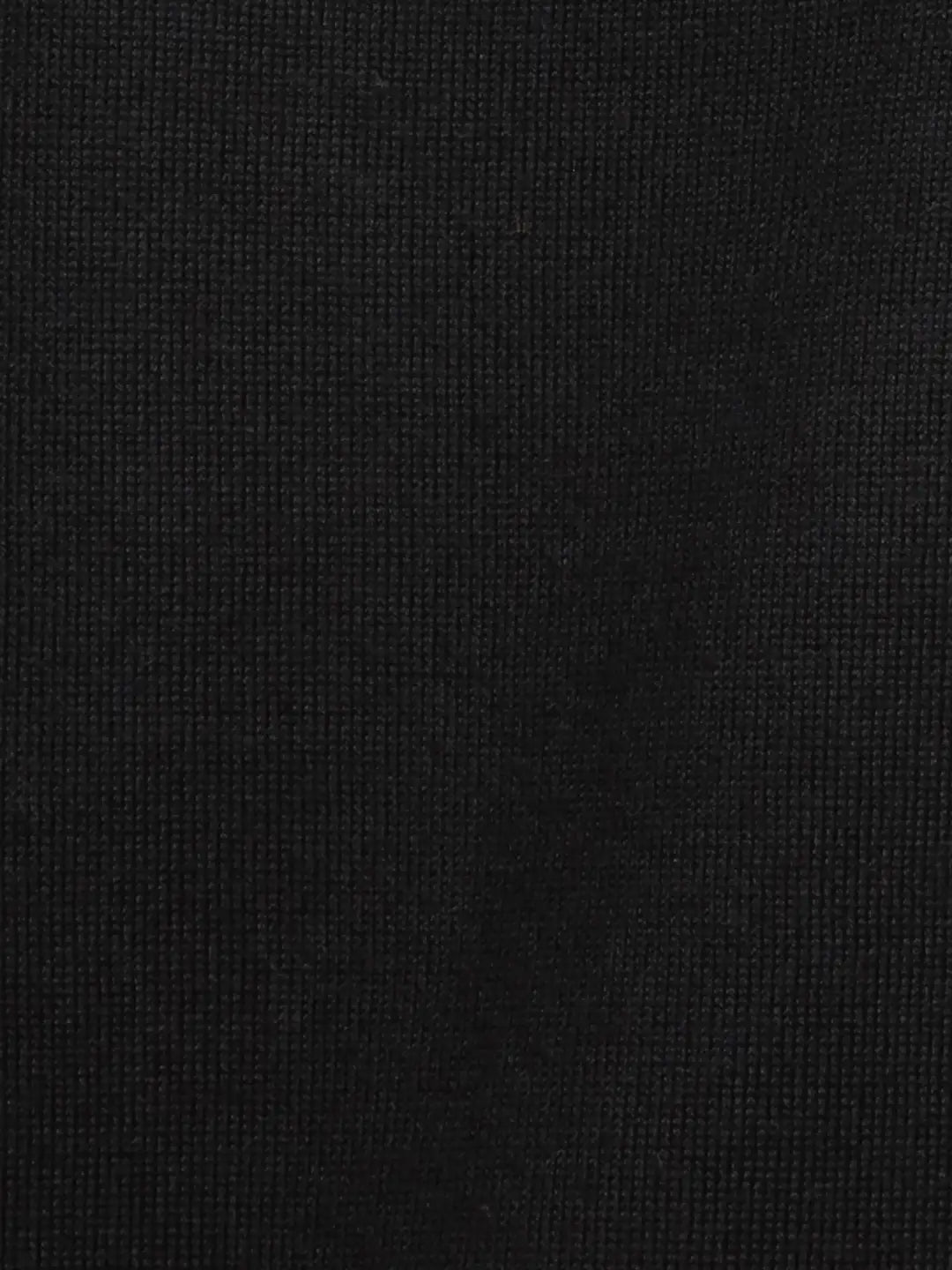 Colorplus Men Blue Solid Regular Fit Silk Blend Full Sleeve V Neck Sweaters