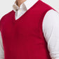 Men Regular Fit Violet Sweater