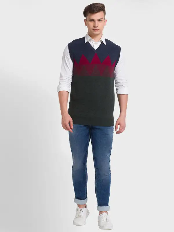 Men Classic Fit Black Winter Wear