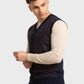 Men Classic Fit Grey Winter Wear