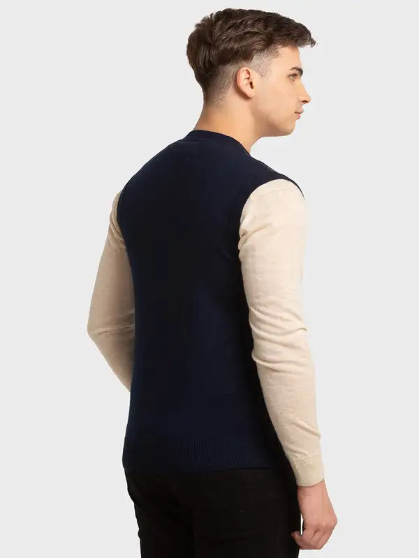 Men Classic Fit Grey Winter Wear