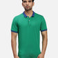 ColorPlus Regular Fit Solid Medium Red T-Shirt