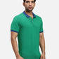 ColorPlus Regular Fit Solid Medium Red T-Shirt