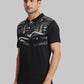 ColorPlus Regular Fit Printed Dark Green T-Shirt