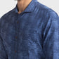 Men Slim Fit Medium Blue Sweatshirt