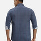 ColorPlus Regular Fit Printed Medium Orange Shirt