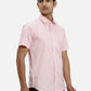 ColorPlus Regular Fit Striped White Shirt