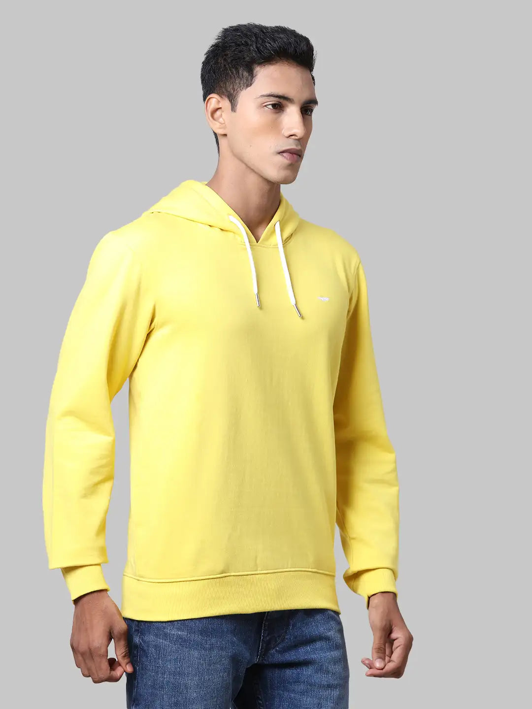 Men Slim Fit Black Sweatshirt