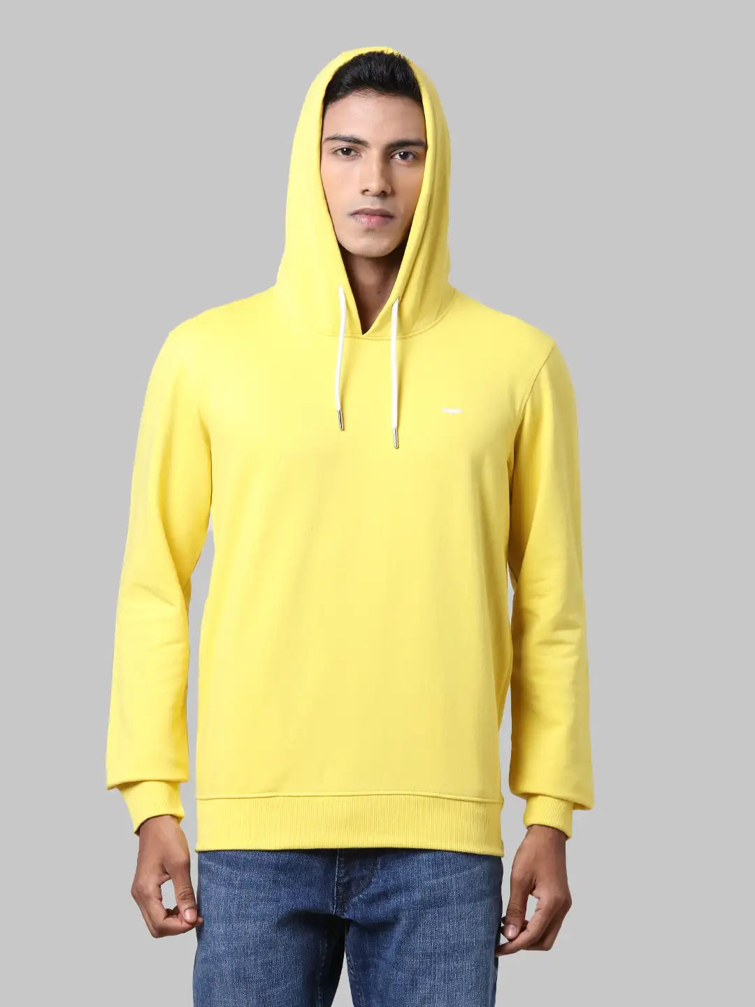 Men Slim Fit Black Sweatshirt