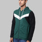 Men Slim Fit Green Sweatshirt
