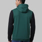 Men Slim Fit Green Sweatshirt