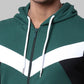 Men Slim Fit Green Sweatshirt