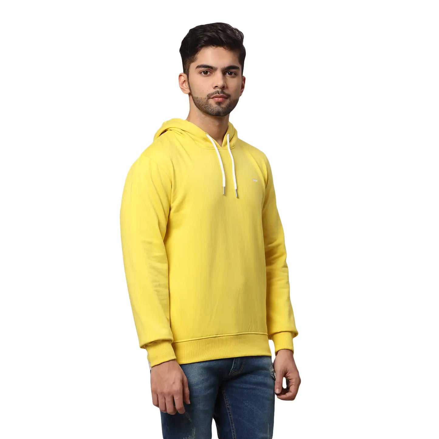 Men Slim Fit Green Sweatshirt