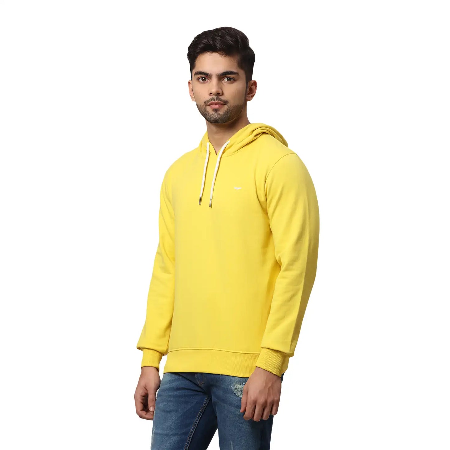 Men Slim Fit Green Sweatshirt