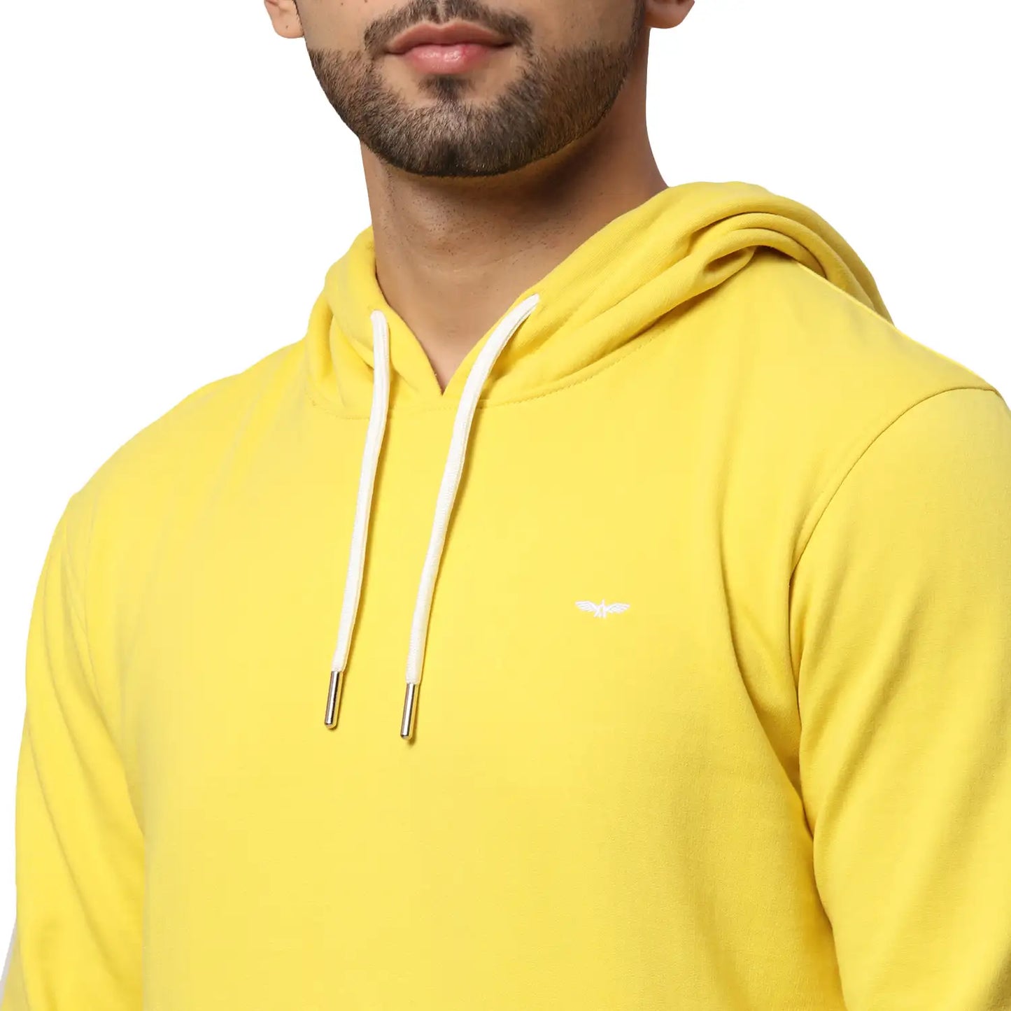 Men Slim Fit Green Sweatshirt