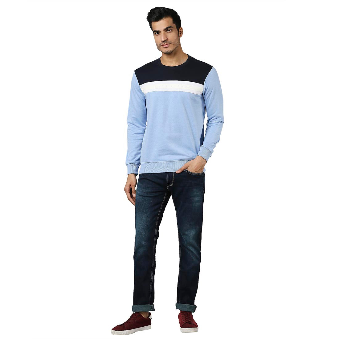 Park Avenue Dark Blue Sweatshirts
