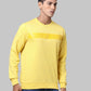 Men Slim Fit Grey Sweatshirt