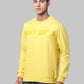Men Slim Fit Grey Sweatshirt