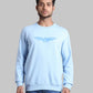 Men Slim Fit Green Sweatshirt