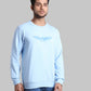 Men Slim Fit Green Sweatshirt